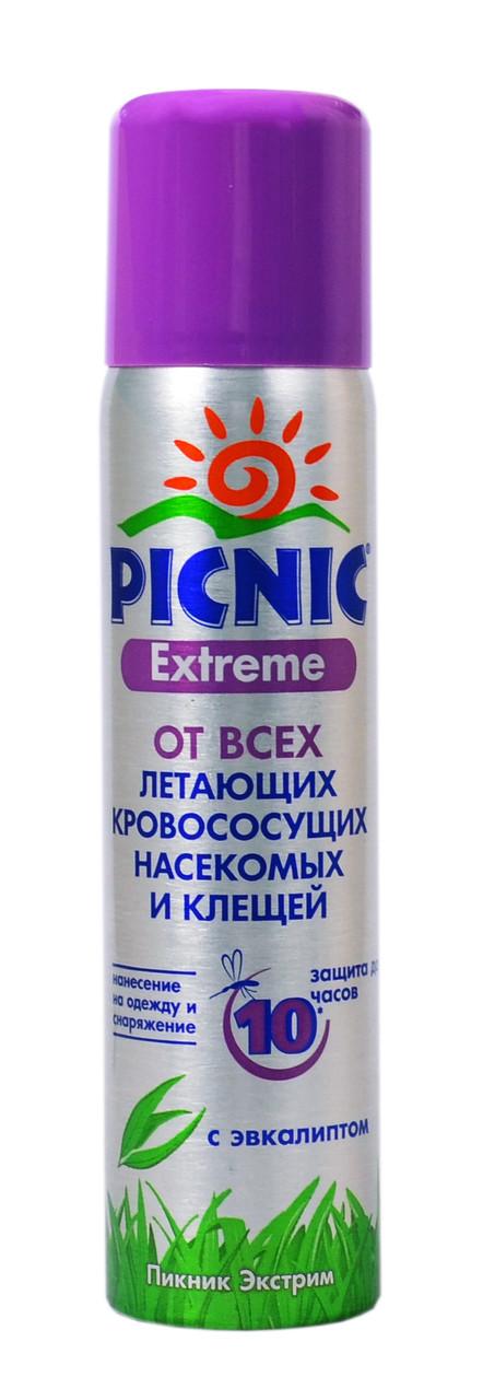 Picnic Extreme Аэрозоль от всех летающих насекомых и клещей 75 мл