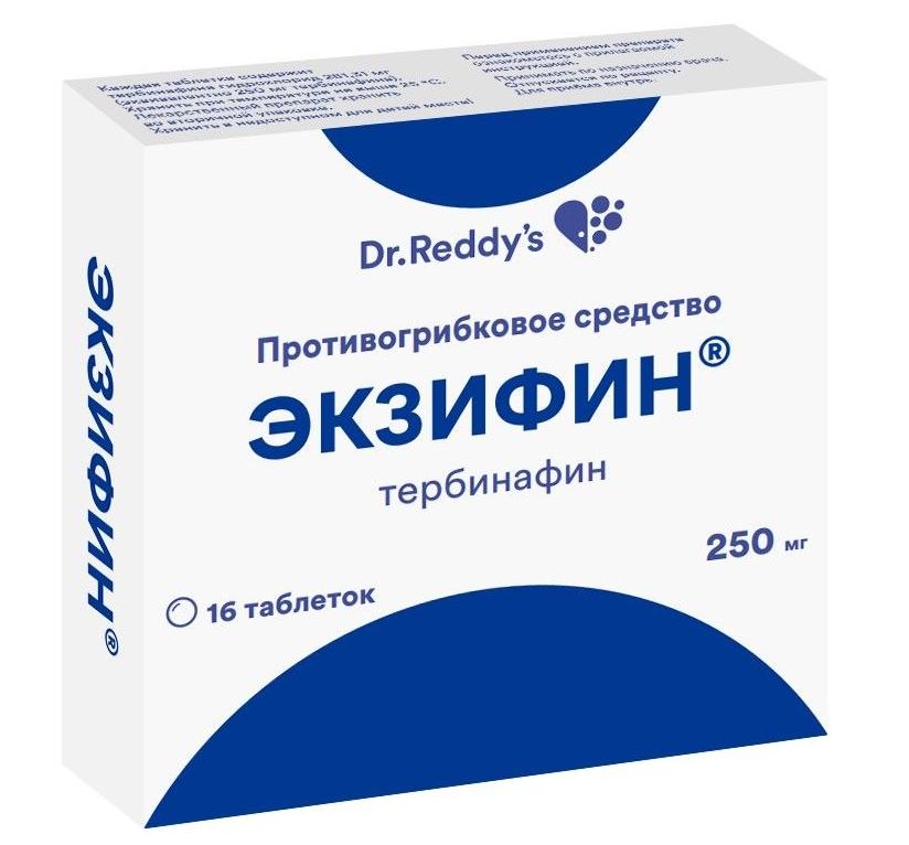 Экзифин таб. 250мг N 16 (Р)