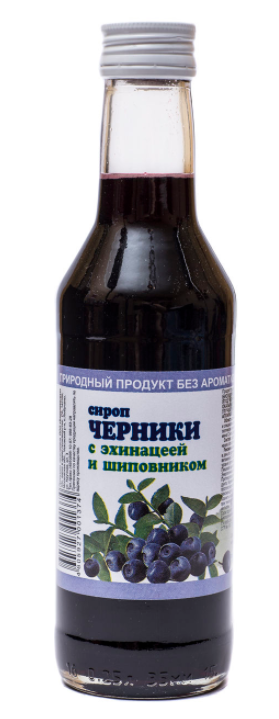 Сироп Черники с эхинацеей и шиповником 250мл (Р) (ПТ)