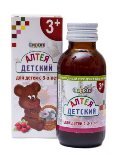 Сироп Алтея детский 100 мл ( с 3-х лет)