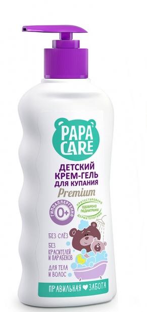 PapaCare Prem.Крем-гель дет. д/купания 250мл (Р)
