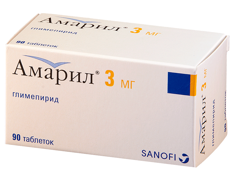Амарил таб. 3мг N90 (Р)