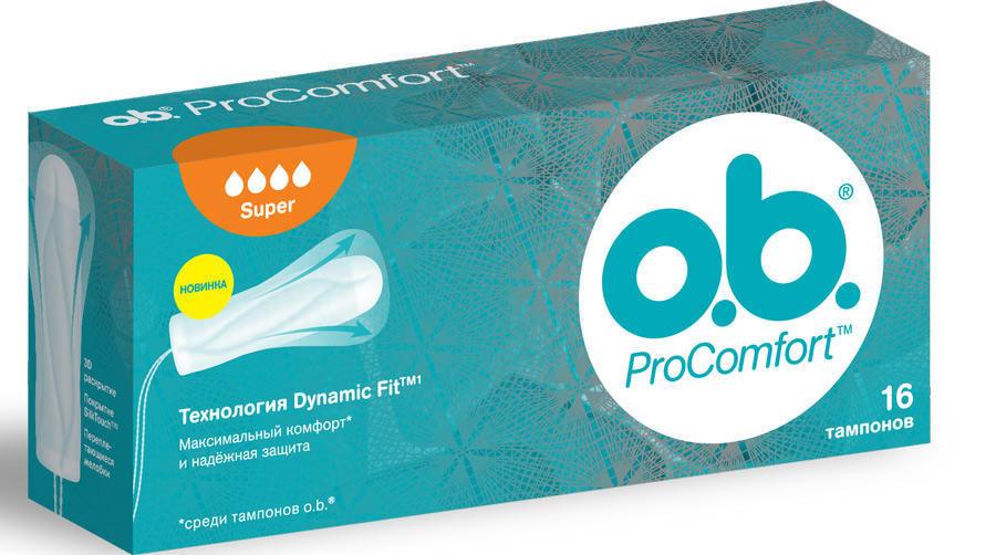 Тампоны o.b.ProComfort супер N16 (Р)