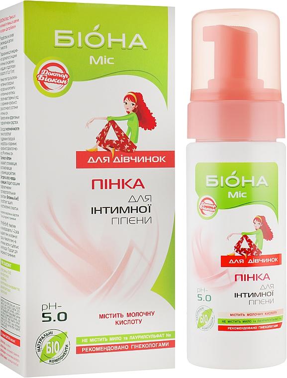 LactaCare Мисс пенка д/интим.гиг. д/девочек 150мл