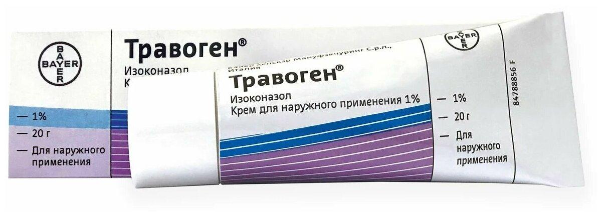 Травоген крем 1% 20 г