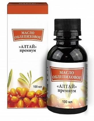 Масло облепиховое пищевое Алтай Премиум 100мл