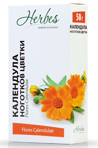 Календула (ноготков) цветки 50 г