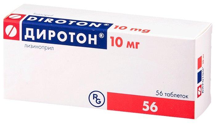 Диротон таб. 10мг N56 (Р)#