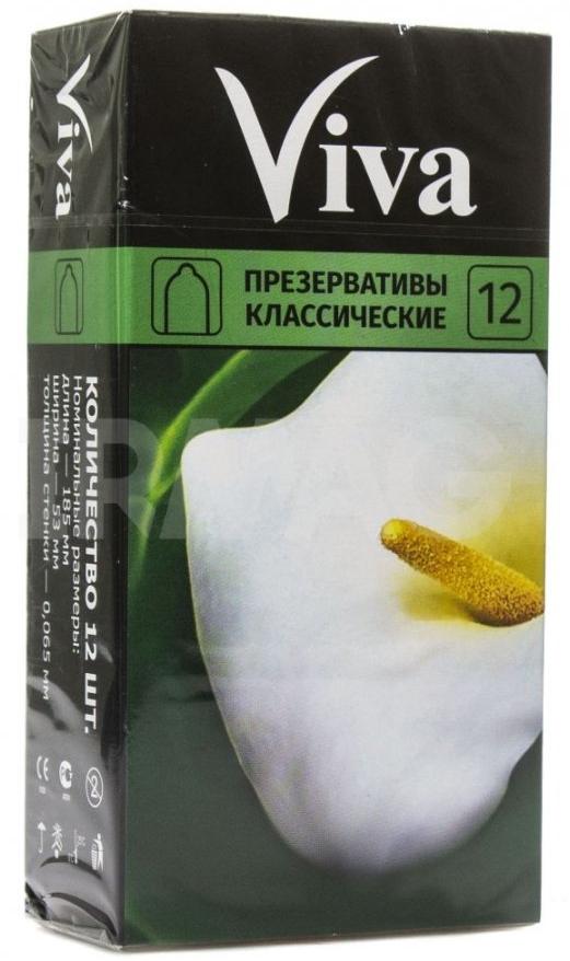 Презерв. VIVA N 12 классические (Р)