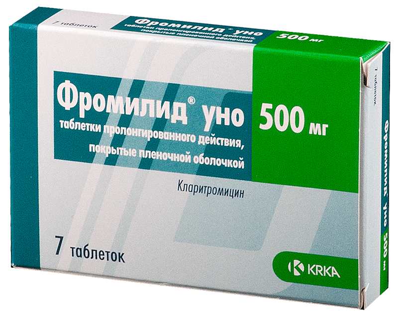 Фромилид Уно таб. 500мг N7 (Р)#