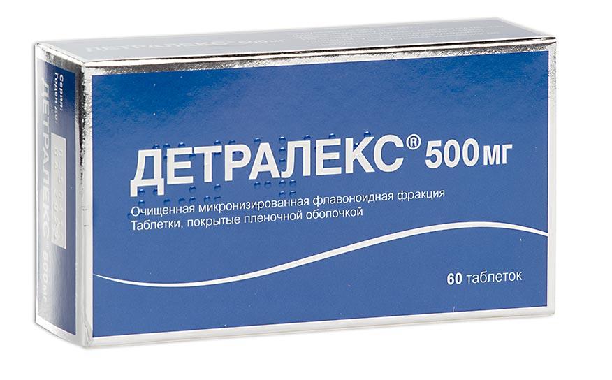 Детралекс таб.п/о 500мг N 60 (Р)