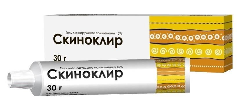 Скиноклир гель 15% 30г (Р)
