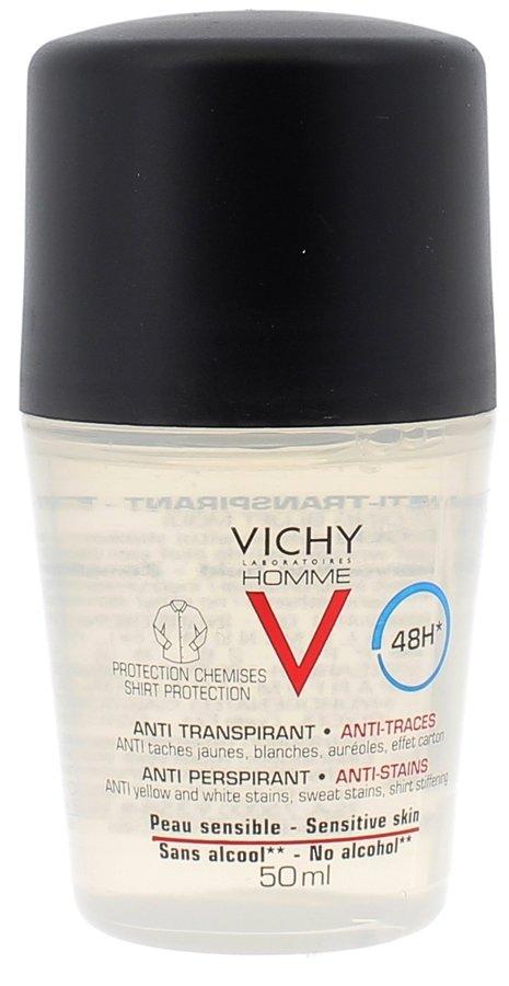 Vichy Homme Дез.а/п (72ч.) 50мл защит.от пятен (рол.) муж. (Р) MB613000