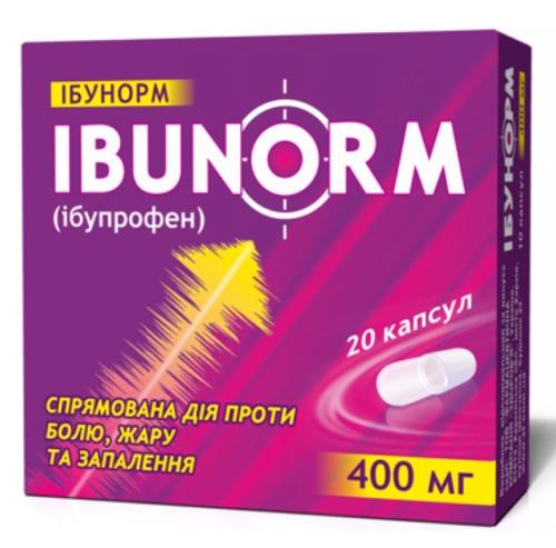 Ибунорм капс. 400 мг: 20 шт.