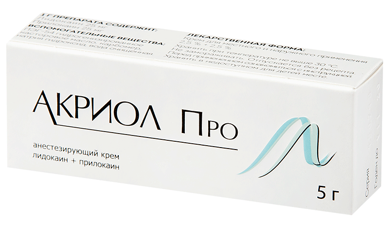 Акриол Про крем д/нар.прим. 5г (Р)