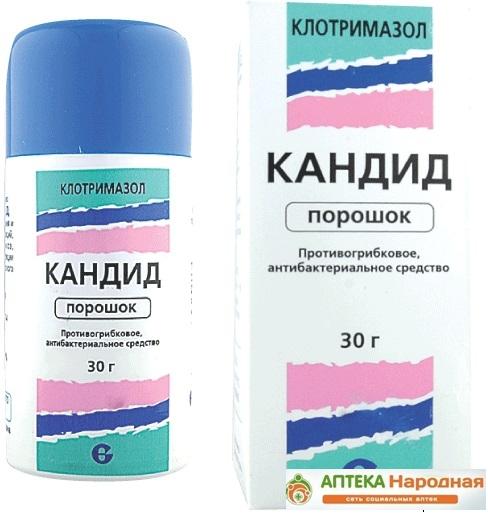 Кандид пор. д/наруж. примен. 1% 30г (Р)
