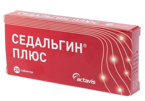 Седальгин Плюс таб. N 20 (Р)