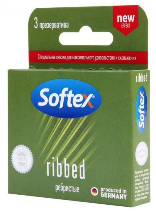 Презерв. Softex N3 Ribbed (ребристые) (Р)