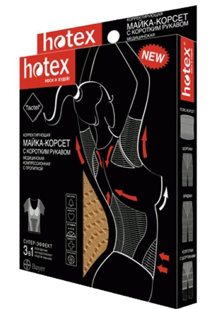 Hotex Майка-корсет (без рукав).д/похуд. (черн)