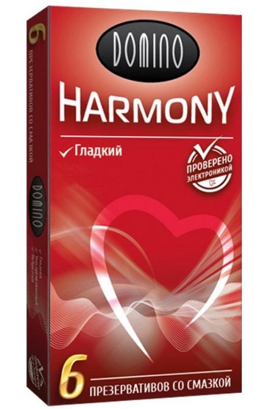 Презерв. Domino Harmony N6 Гладкие