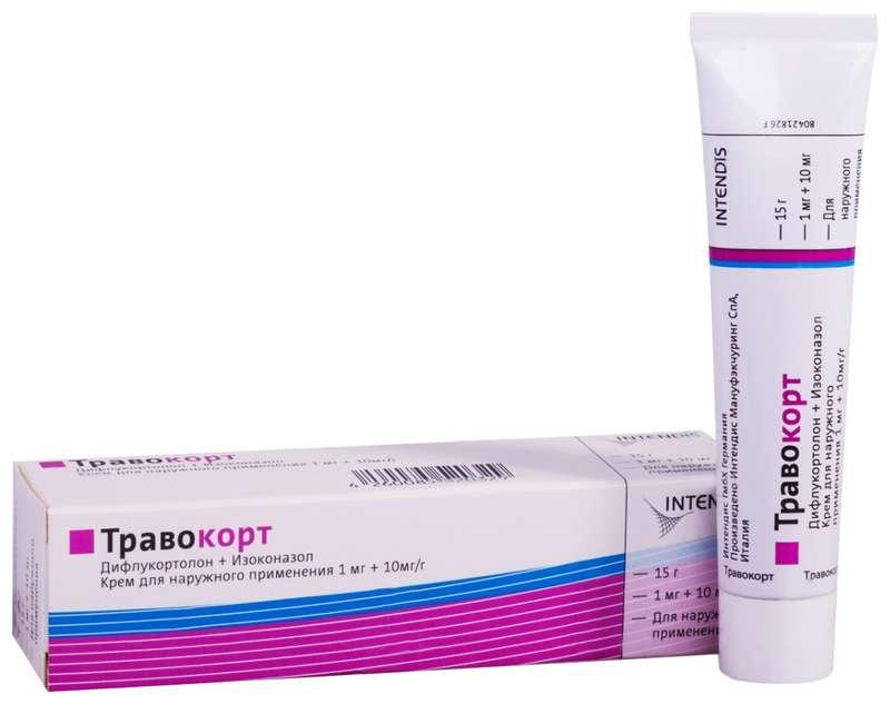 Травокорт крем 15г (Р)