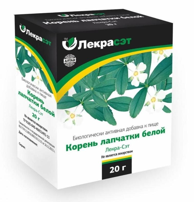 Лапчатка белая корень 20г