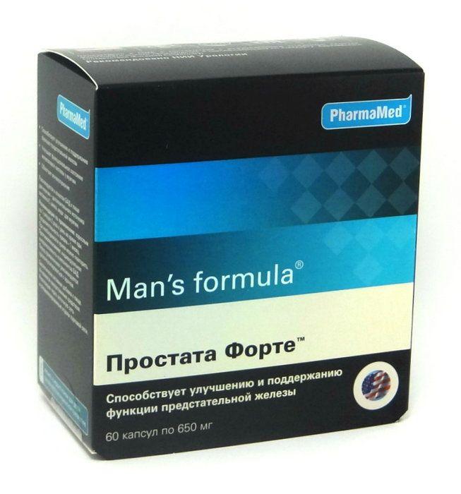 Мен-с формула Простата форте капс N60 (Р) (ПТ)