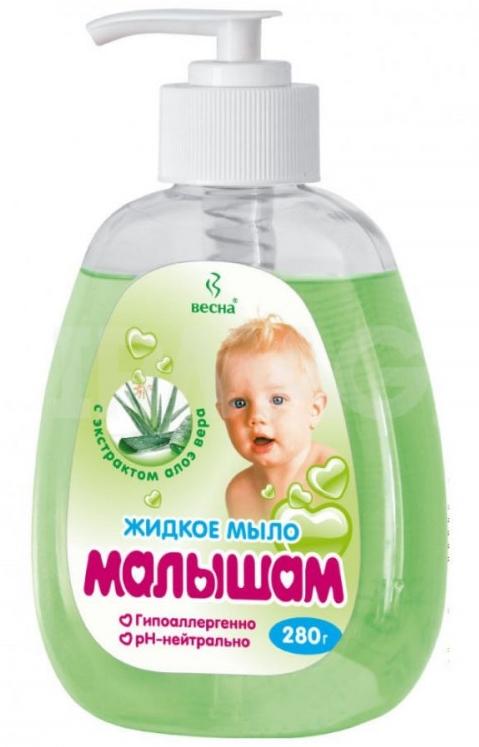 Мыло жид. Малышам с экстр.алоэ вера 280г (Р)