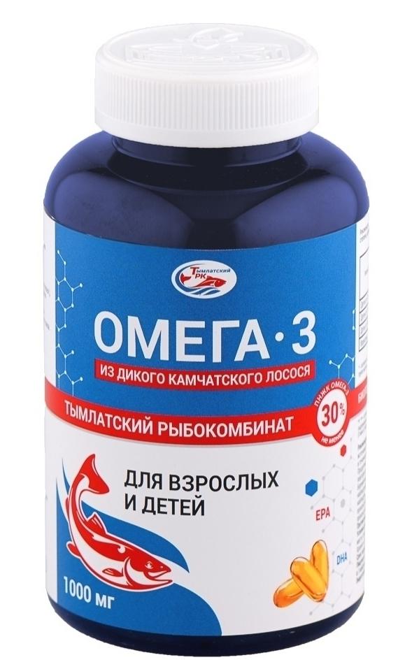 Омега-3 капс.1000мг N160 из дикого камч.лосося (Р) (ПТ)