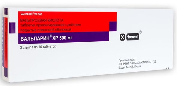 Вальпарин ХР таб. 300мг N100 (Р)#