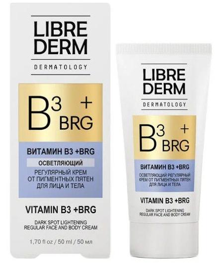 LD Derm Вит.В3+BRG Крем осветл. регуляр.50мл от пигм.пятен (Р)