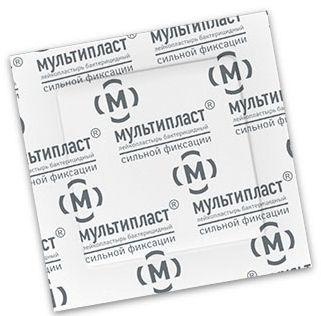 Пластырь Мультипласт бактер.(3.8х3.8) (Р)