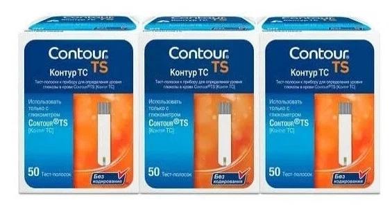 Тест-полоска Контур ТС N50х3 (Р)