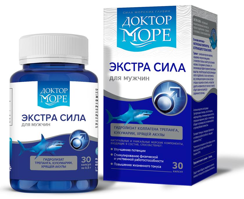 ДокторМоре Экстра Сила д/мужч капс. N30 (Р) (ПТ)