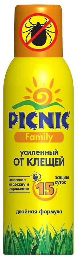 Picnic Family Аэрозоль от клещей 125 мл