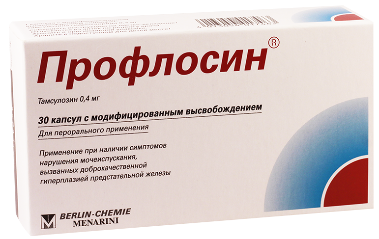 Профлосин капс.пролонг.д-я 0.4мг N30 (Р) (Фокусин)#