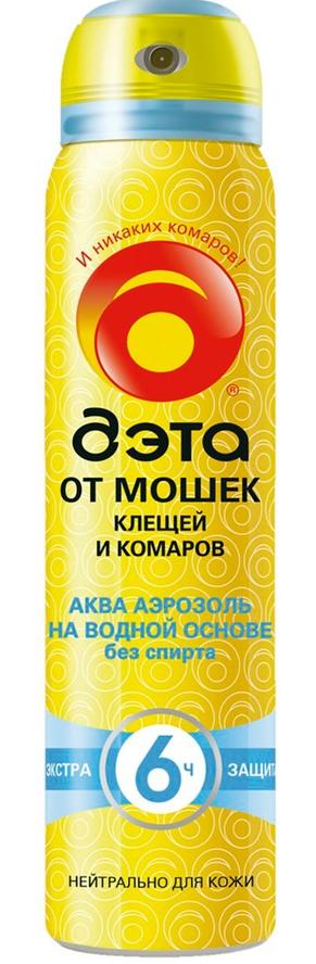 Дэта Аква спр.от Комаров/мошек/слепней 100мл (Р)