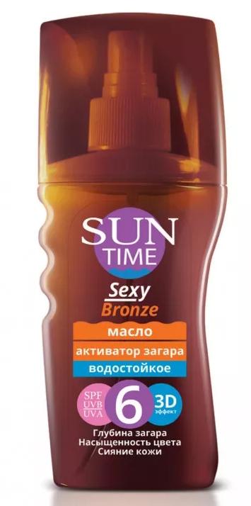 Лето!SunTime Sexy Bronze Масло д/ загара SPF-20 150мл (Р)
