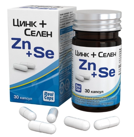 Цинк+Селен капс. N30 (Р) (ПТ)
