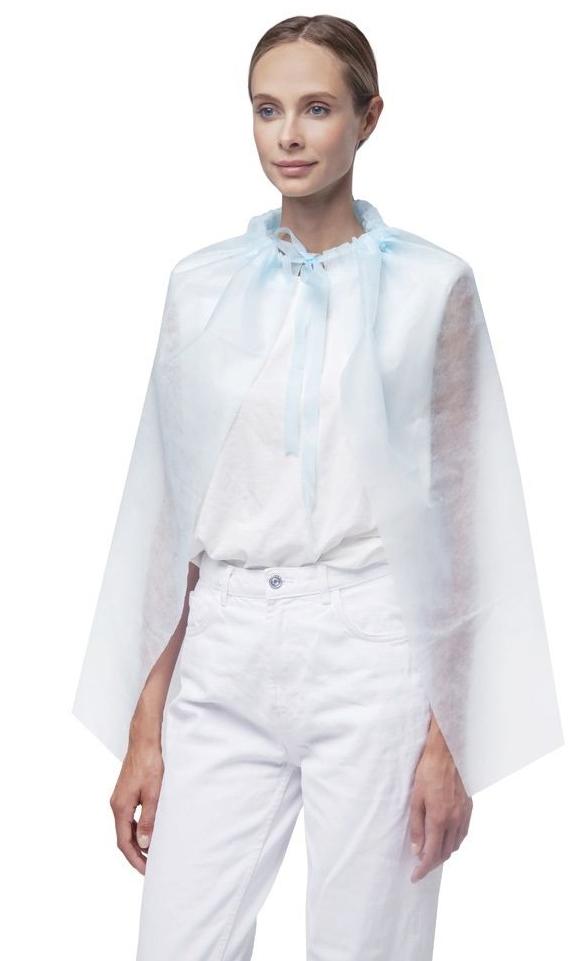 Накидка д/пациента н/с 110х70см пл.25 N10 (P)