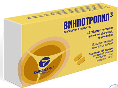 Винпотропил таб. 10мг/800мг N30 (Р)