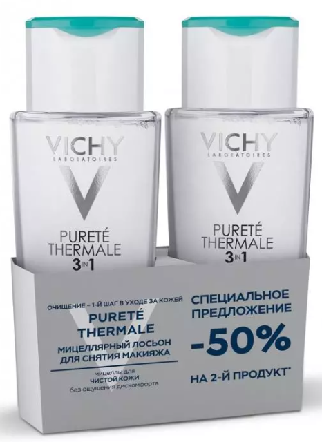 Vichy Pur.Thermale Мицелл.вода 400мл д/чувств.кожи(Р)