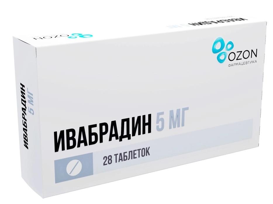 Ивабрадин таб. п/о 5мг N28 (Р)#