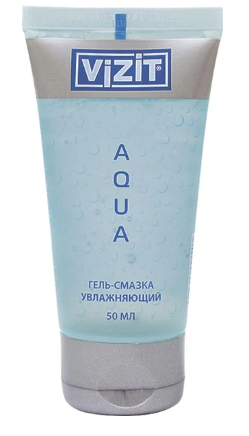 Гель-смазка VIZIT Aqua увлаж. 50мл (Р) (НДС)