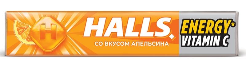 Леденцы Halls Апельсин (ПТ)