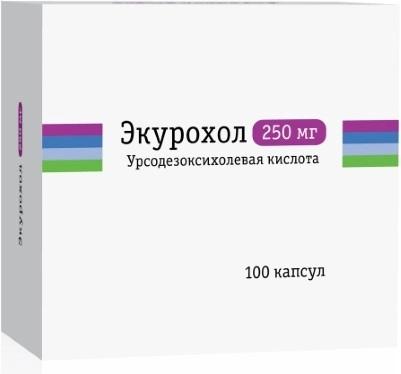 Экурохол капс. 250мг N100 (P) (Урсосан) #