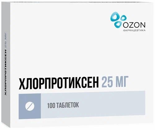 Хлорпротиксен таб. п/о 25мг N 100 (Труксал)