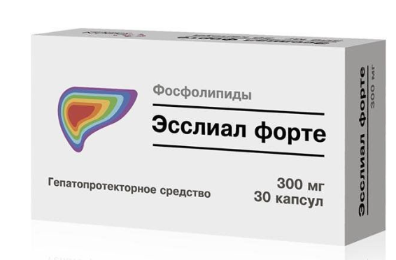 Эсслиал форте кап. 300мг N30 (Р)