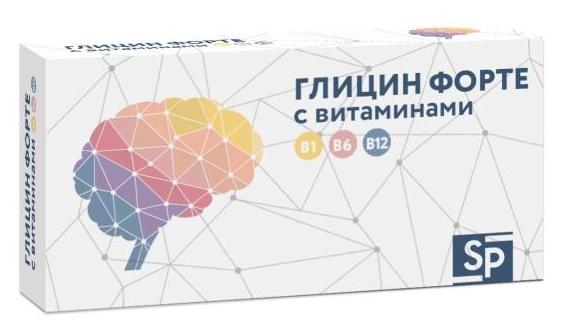SP Глицин форте с вит.В1/В6/В12 таб. N30 (Р) (ПТ)