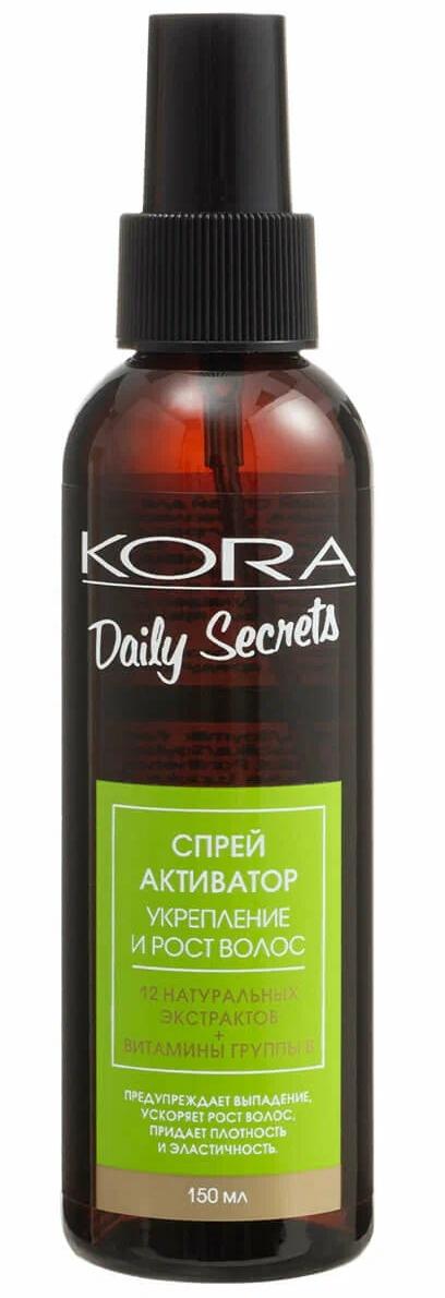 Кора Daily Secrets Спрей-активат. укреп.и рост волос 150мл (P) (31232)